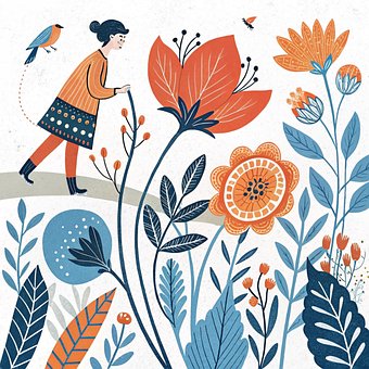 Free Floral Flowers illustration and picture