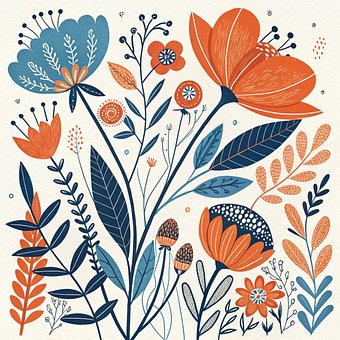 Free Floral Flowers illustration and picture