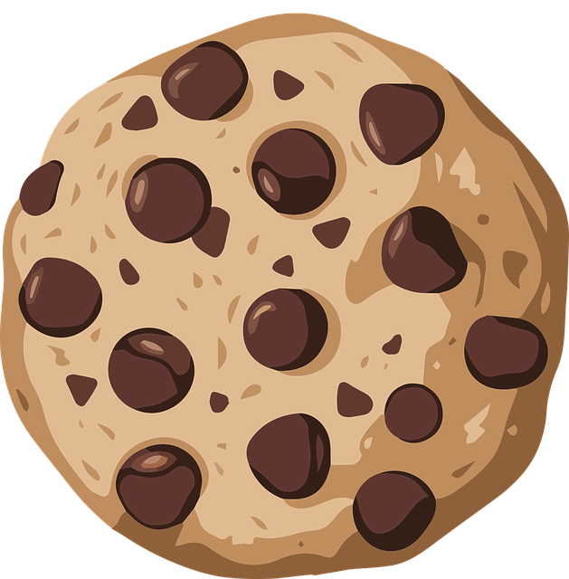 Free ai generated chocolate chip cookie cookie vector