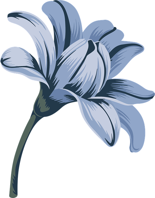 Free ai generated flower petals illustration