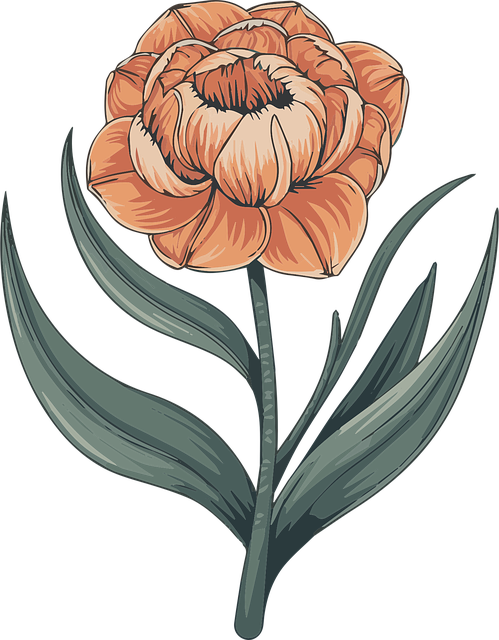 Free ai generated flower petals vector