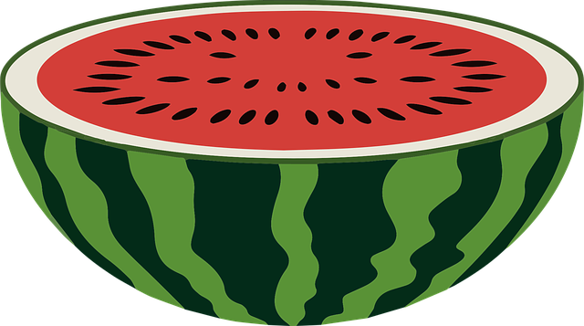 Free watermelon flat design watermelon slice vector cartoon watermelon vector