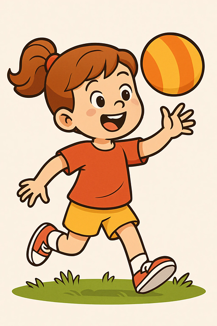 Free Cartoon Girl illustration and picture
