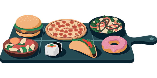 Free ai generated fast food burger vector