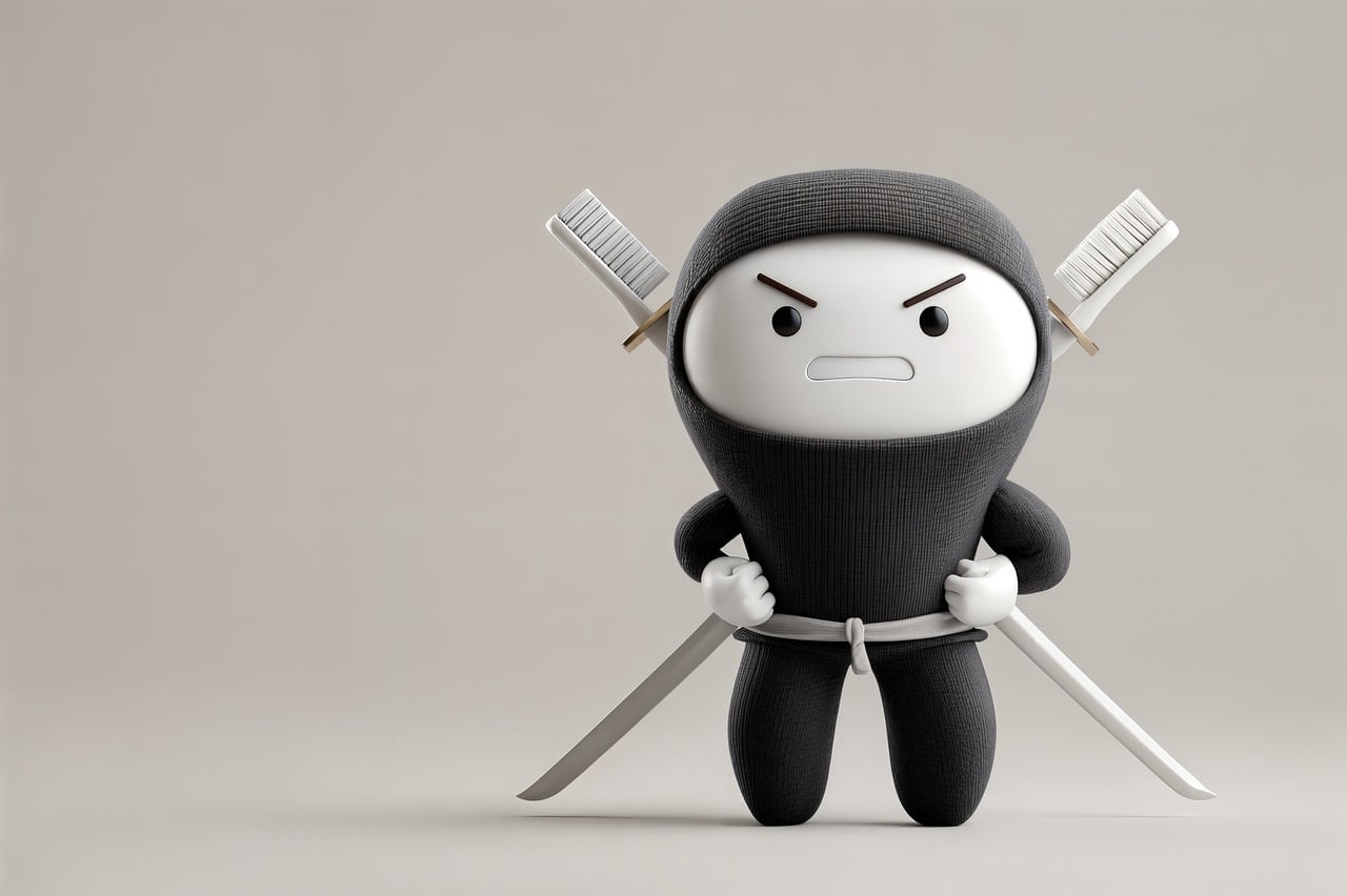 Download Tooth, Ninja, Costume. Royalty-Free Stock Illustration Image ...