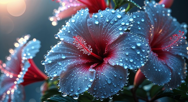Free ai generated flowers hibiscus flower illustration