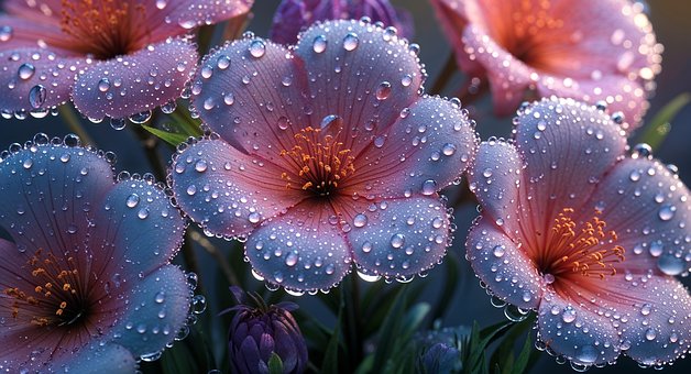 Ai Generiert, Blumen, Blütenblätter