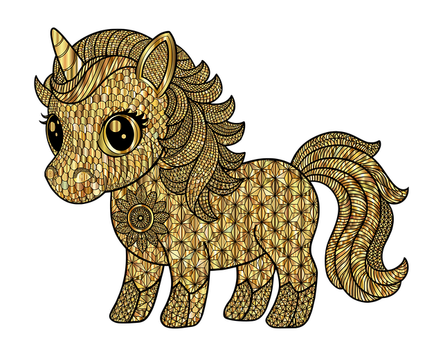 Eenhoorn, Paard, Dier, Schattig, Kawaii