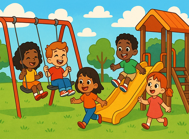 Free Niños Game illustration and picture