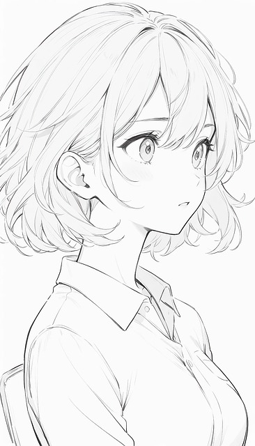 Anime, Arte, Fantasia, Garota, Mulher