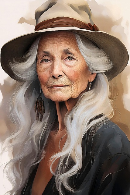 Free Woman Old Woman illustration and picture
