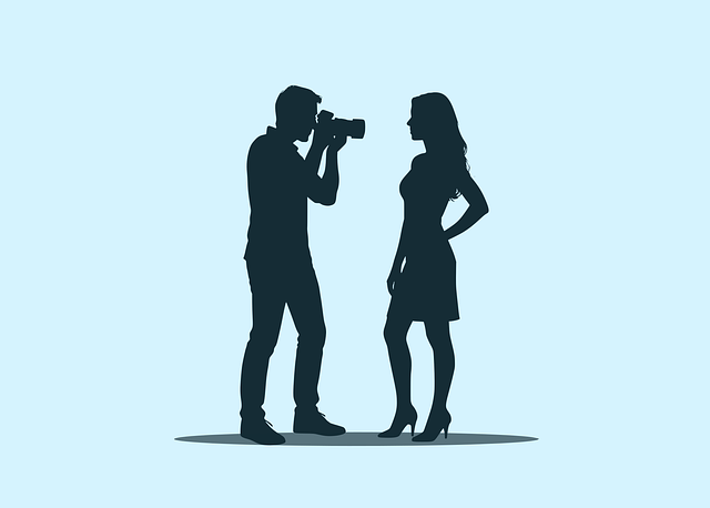 Free silhouette photography photoshoot vector