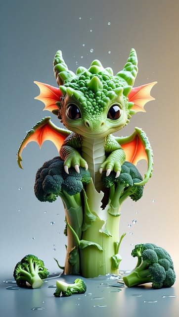 Broccoli, Grøntsager, Trække På, Mad