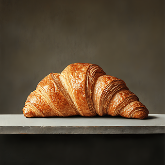 Free Ai Generated Croissant illustration and picture