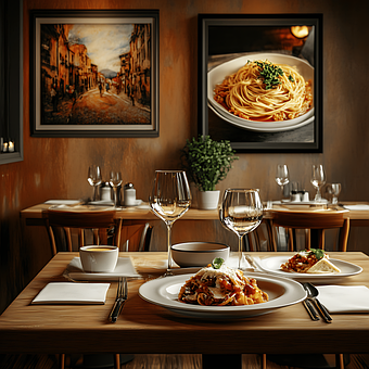Free Spaghetti Pasta illustration and picture