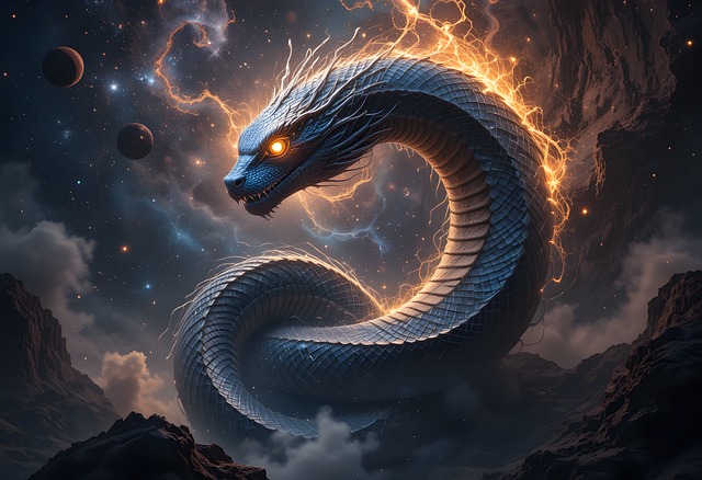 Free snake reptile nature illustration
