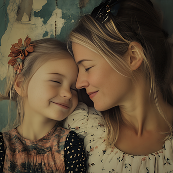 Free Mother Child illustration and picture