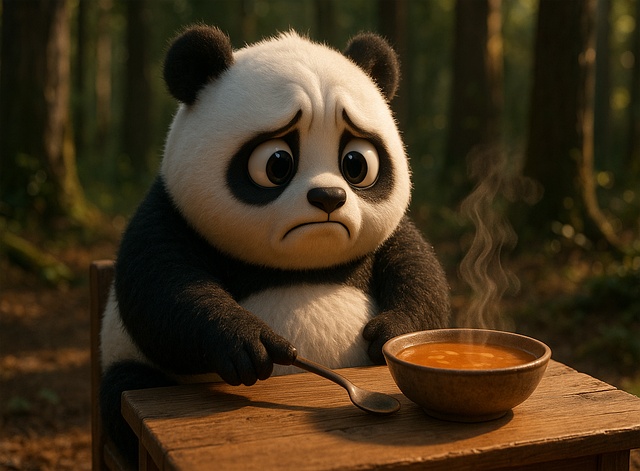 Free Ai Generated Panda illustration and picture