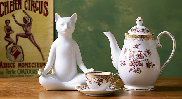 Free Cat Tea photo and picture