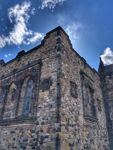 Edinburgh, Skottland, Borg, Slott, By