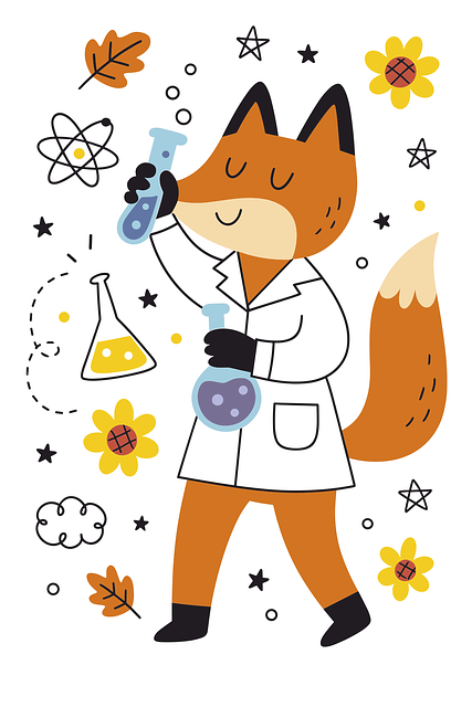 Ai Gerado, Uma Raposa, Cientista