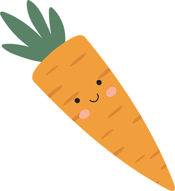 Free carrot food vegetables vector