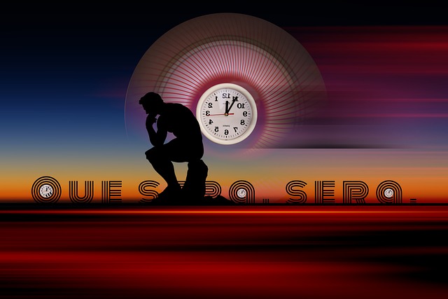 Free time clock wisdom illustration