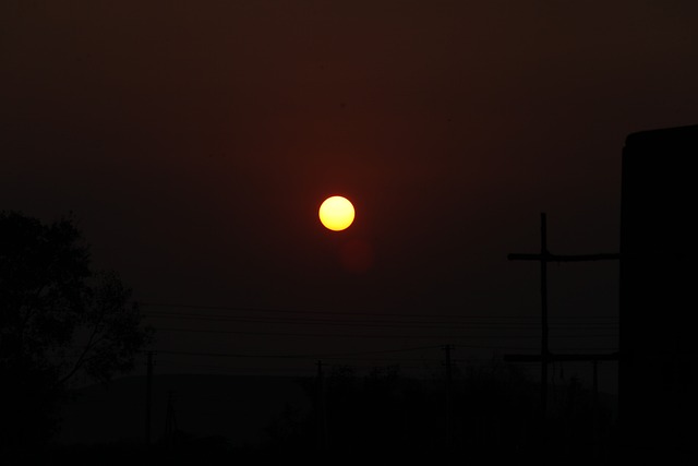 Pôr Do Sol, Sol, Natue, Panorama, Ouro