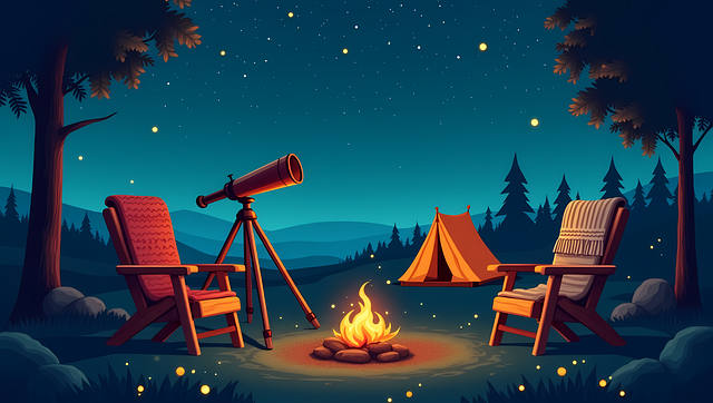 Free ai generated observation stars illustration