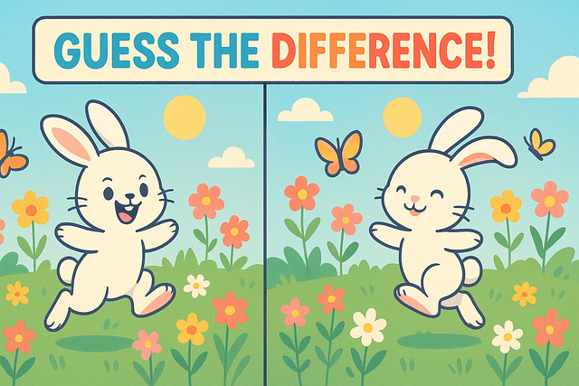 Free Image Difference Rabbit illustration and picture