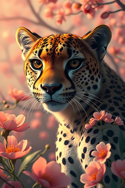 Free Cheetah Wildlife illustration and picture