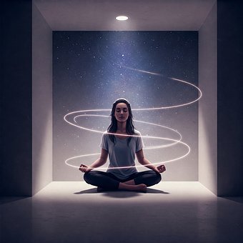 Meditation, Yoga, Fred, Lys, Stilhed