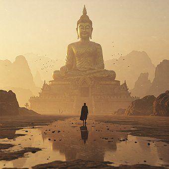 Ai Genereret, Buddha, Statue, Buddhisme