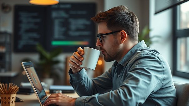 Free Working Remote Work illustration and picture