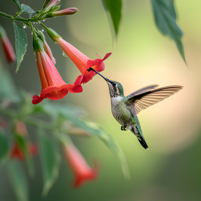 Free Hummingbird Bird illustration and picture