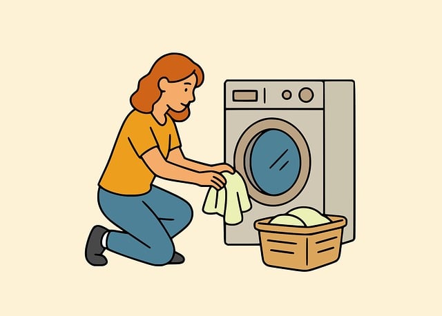 Free laundry washing machine household vector