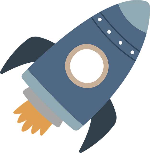 Free rocket space spaceship vector