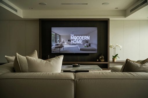 Free Modern Living Room Luxury Interior illustration and picture