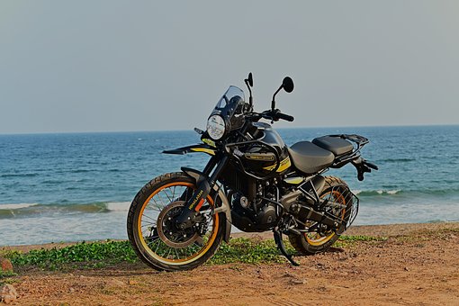 Royalenfield, Himalayan450, Hanleyblack