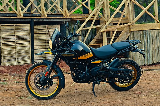 Royalenfield, Himalayan450, Hanleyblack