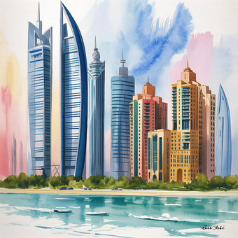 Abu Dhabi, Dubai