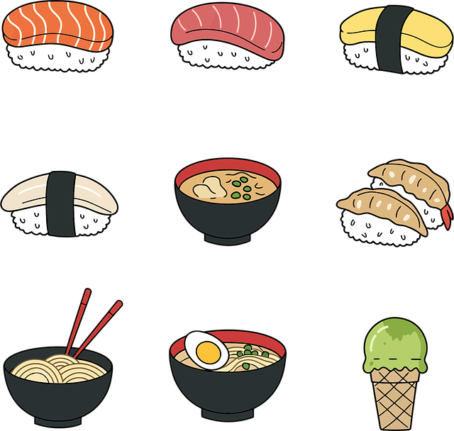 Free ai generated sushi nigiri vector