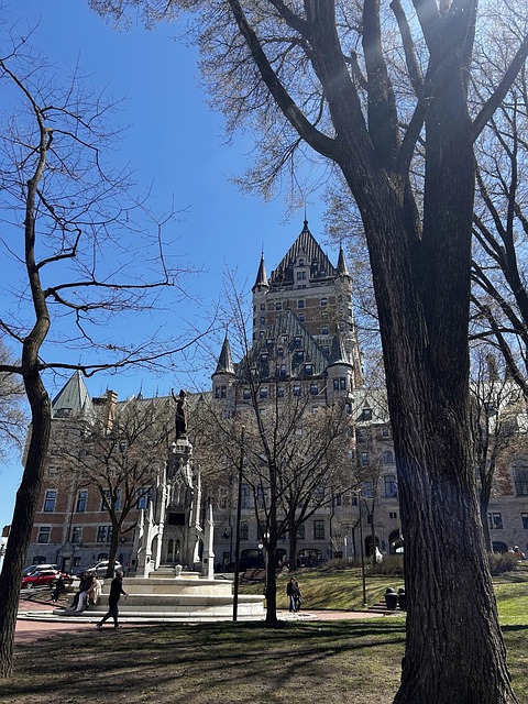 Quebec, Canada, Castel, Arhitectura