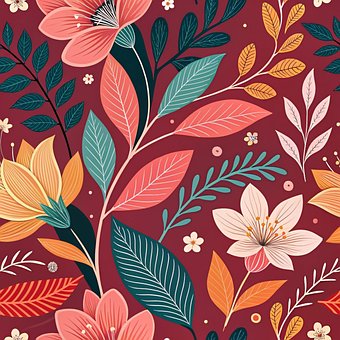 Free Floral Whimsical illustration and picture