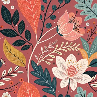 Free Floral Whimsical illustration and picture