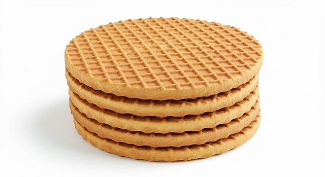 Free ai generated waffles food illustration