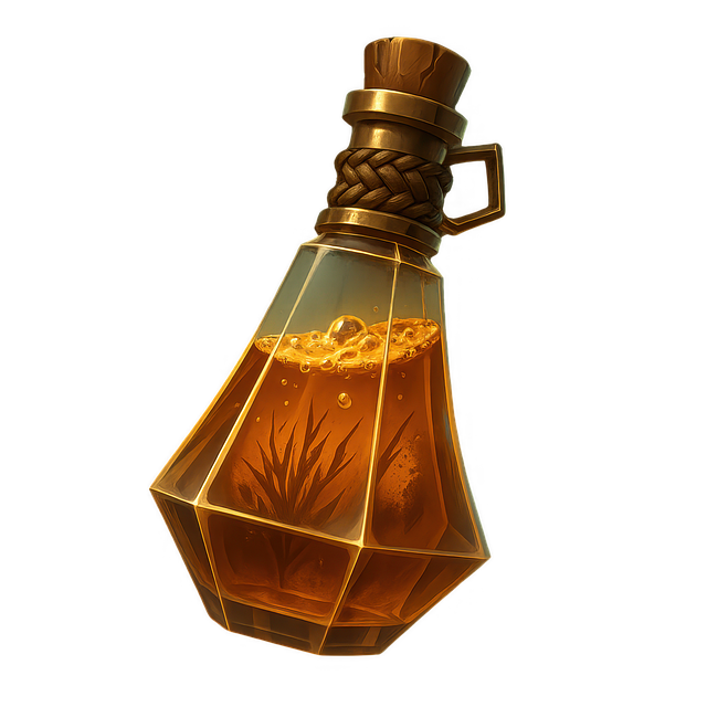 Free ai generated potion bottle illustration