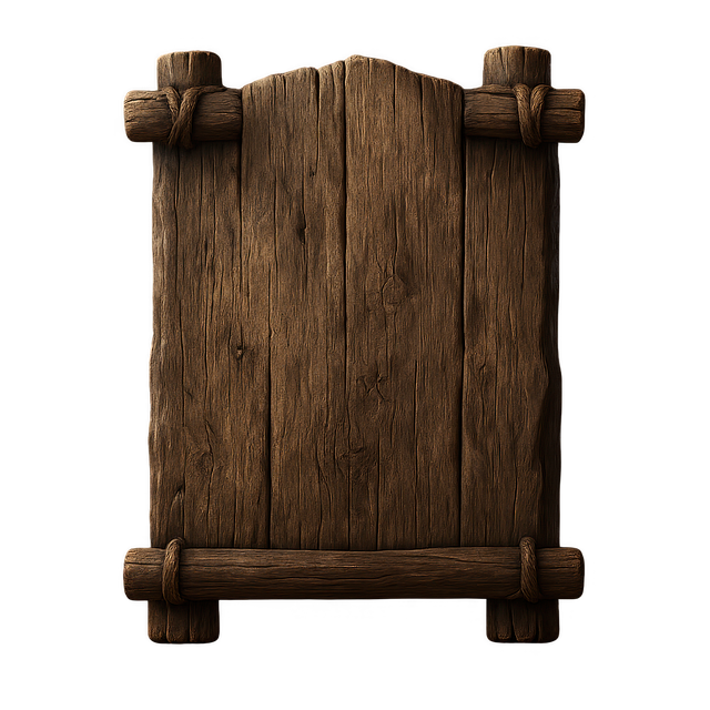 Download free HD stock image of Ai Generated Wooden Free ai generated wooden signboard illustration