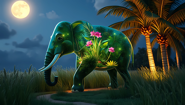 Free Elephant Africa illustration and picture