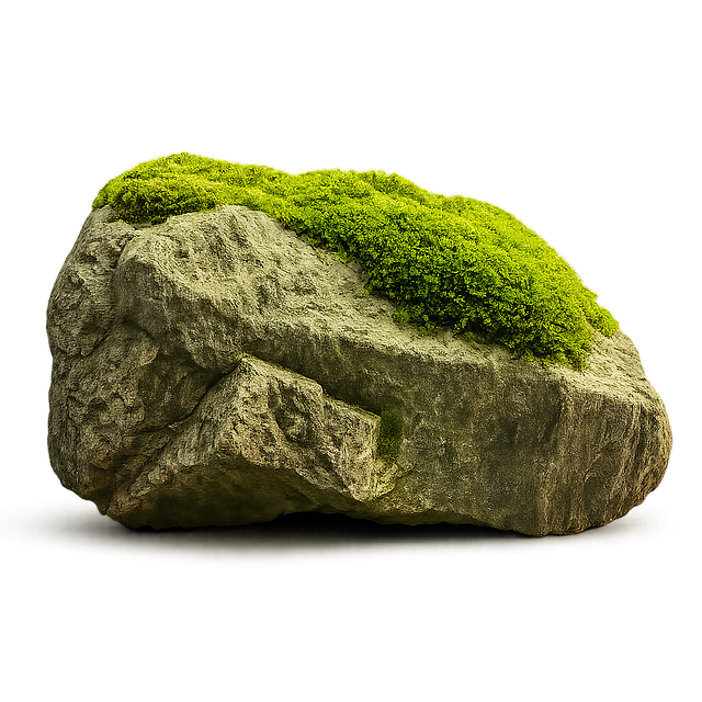 Free stone nature moss illustration